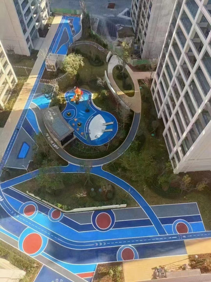 山西公园球场地坪工程
