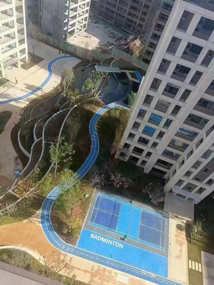 太原公园球场地坪工程