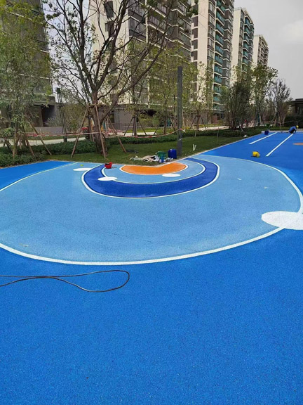 长治公园跑道地坪工程
