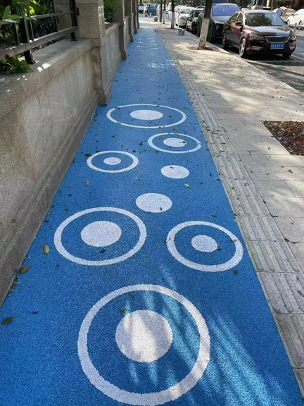 晋城公园跑道地坪工程