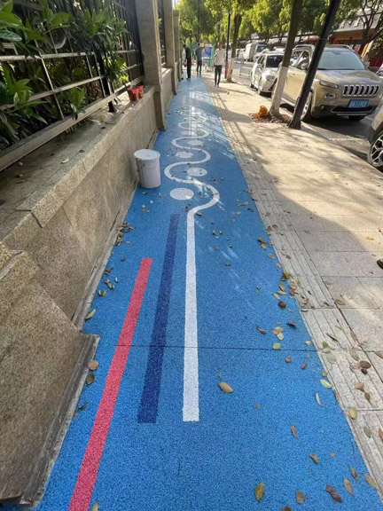 运城公园跑道地坪工程