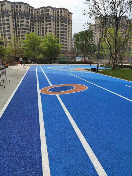忻州公园跑道地坪工程